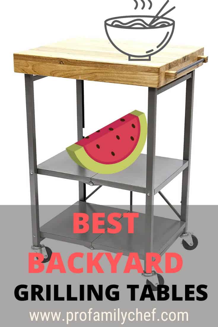 Best outdoor prep table