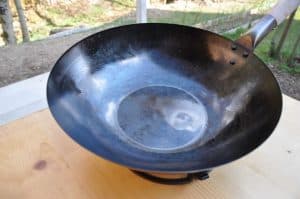 14 inch flat bottom wok machine made wok 1.2mm thickness profamilychef.com