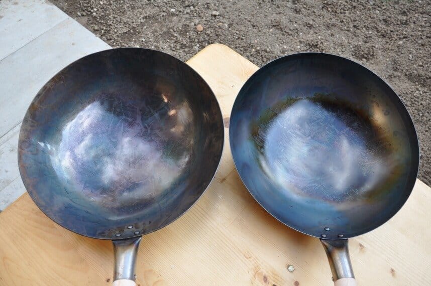 hand hammered vs machine made wok profamilychef.com