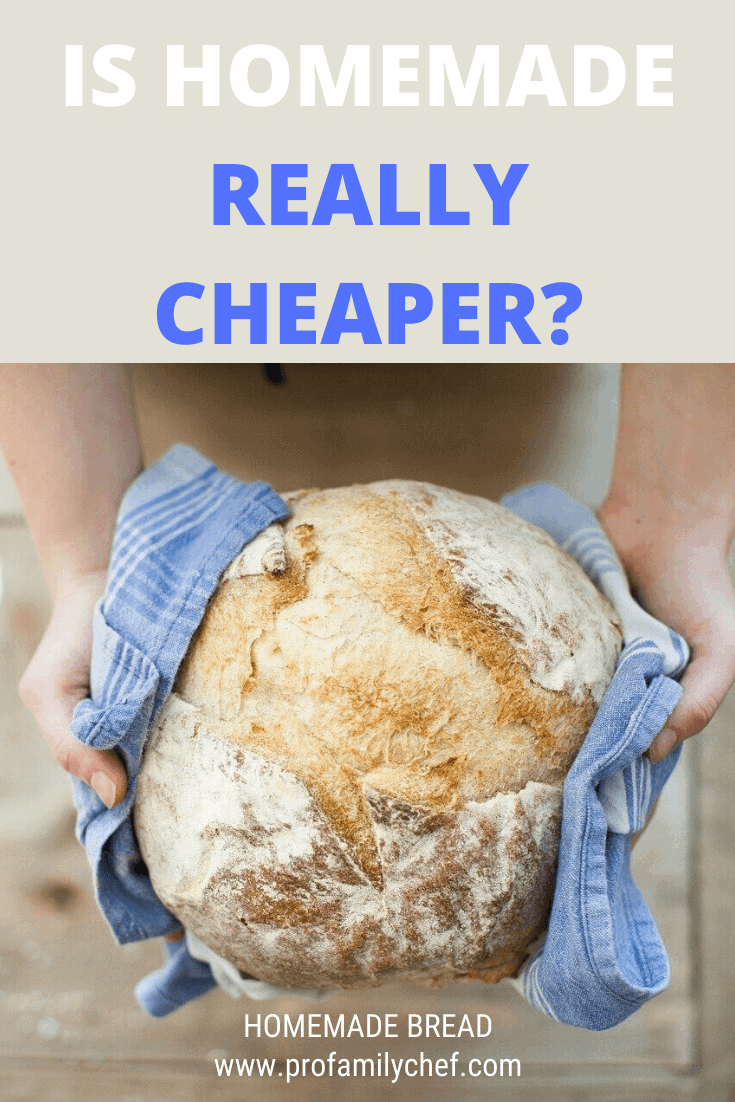 is homemade bread really cheaper