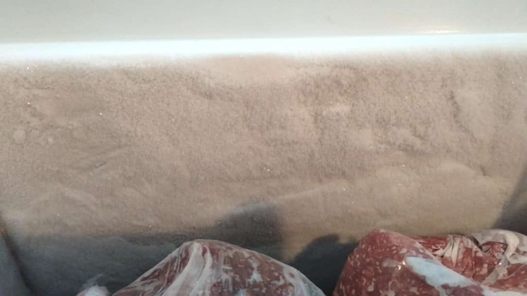 Fast way to clear ice in chest freezer without defrosting Pro Family Chef