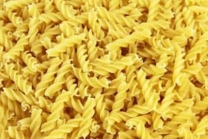 dry pasta fusilli