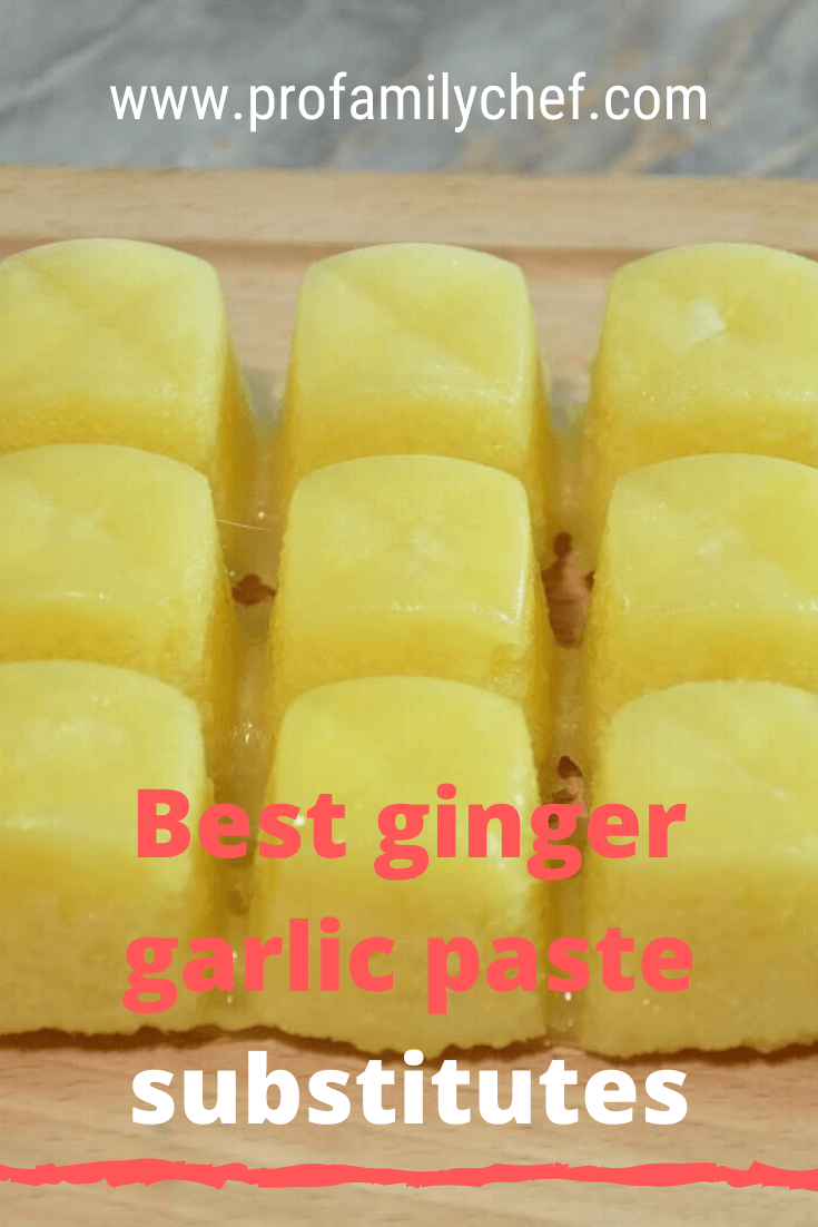 Best ginger garlic paste substitutes