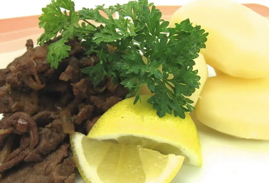 Old fashioned veal liver and onions recipe