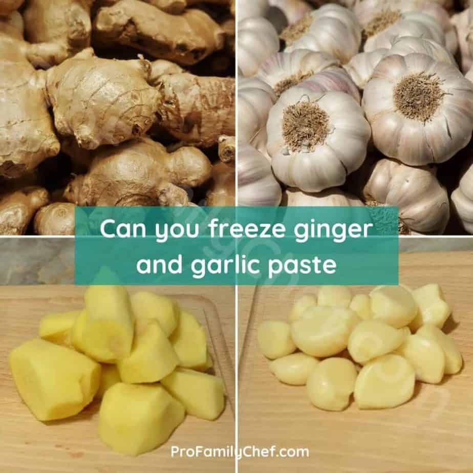 Can you freeze ginger garlic paste? How to do it right! Pro Family Chef