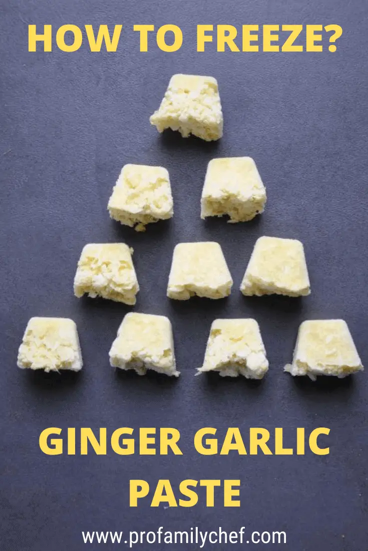 Can you freeze ginger garlic paste? How to do it right! Pro Family Chef