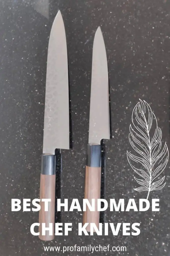 Best handmade chef knives, handcrafted for pro or home cook Pro Family Chef