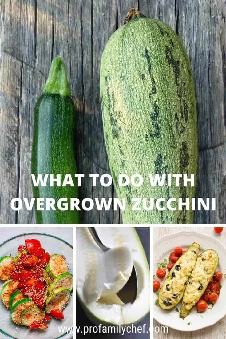 what to do with overgrown zucchini