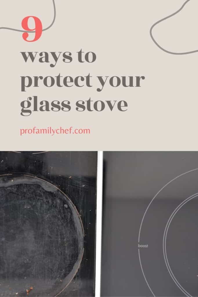 How can i protect my induction or glass cooktop, 9 tips to keep the