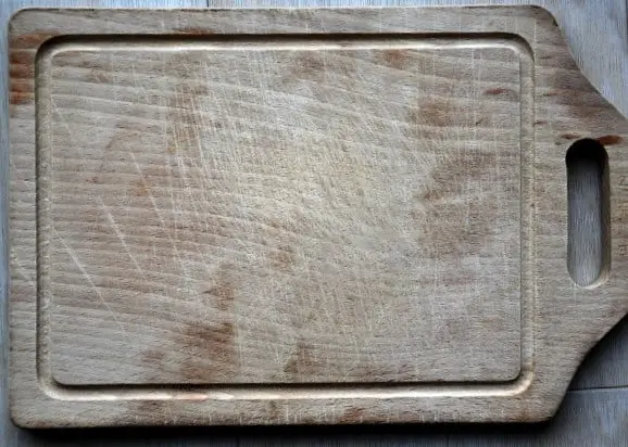 wooden cutting board