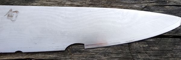 chiped chefs knife