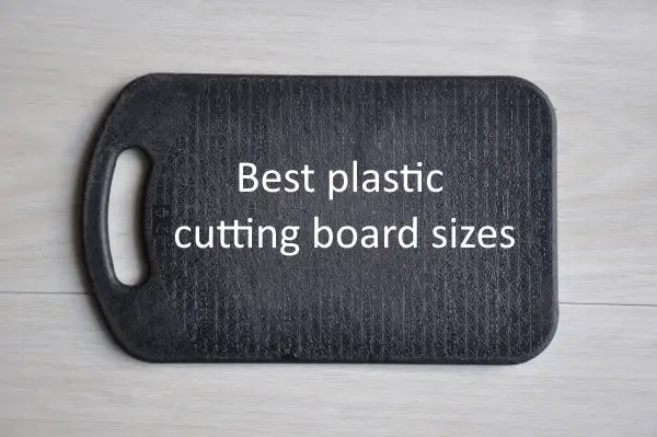 Best plastic cutting board sizes