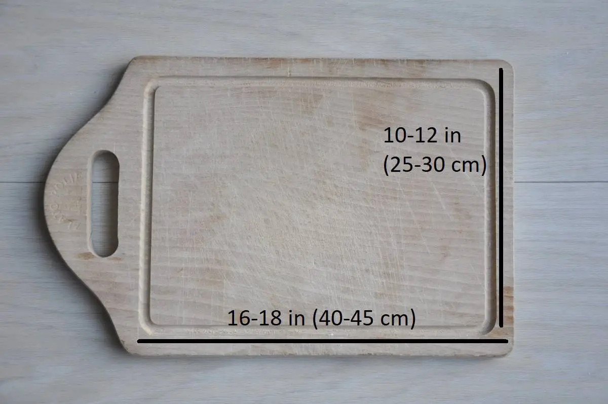 Best size for a cutting board 10_12inch 16_18inch