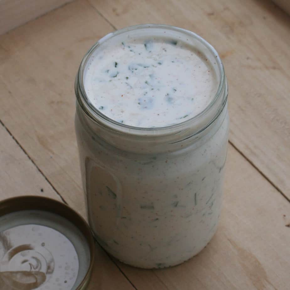 homemade liquid ranch dressing