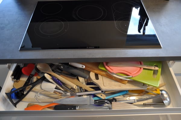 utensils cutting boards mats under induction cooktop