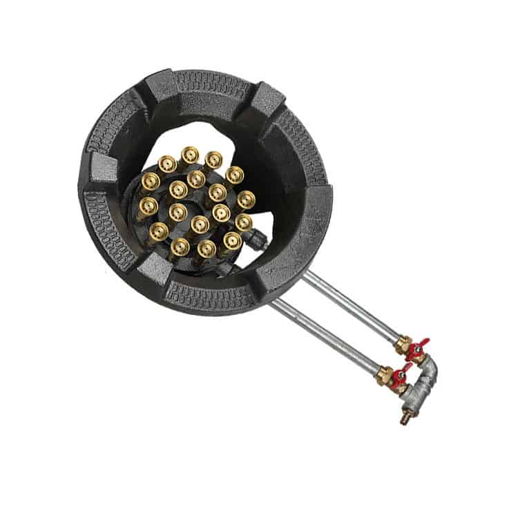 How does wok burner work and how many BTUs do you need Pro Family Chef