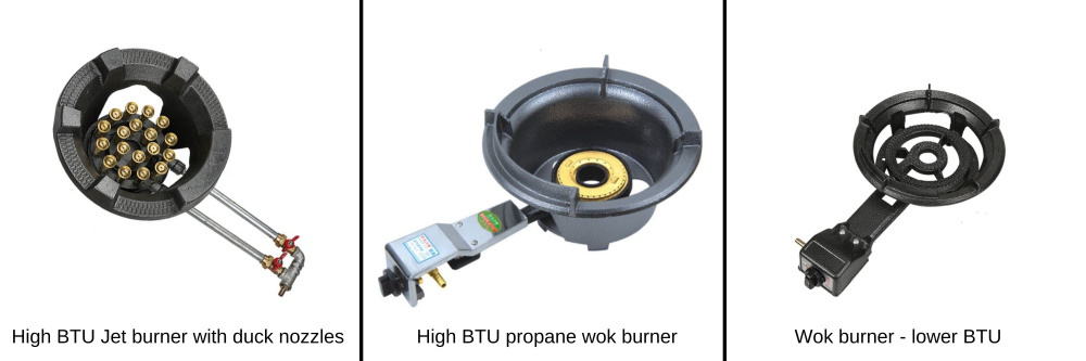 different type of wok burners 14-35KW