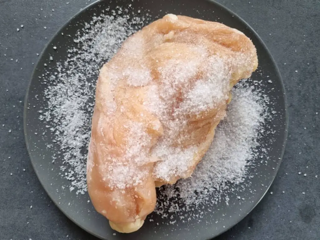 Can you dry brine frozen meat follow these steps with beef, turkey or