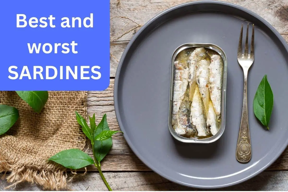 Best and worst canned sardines