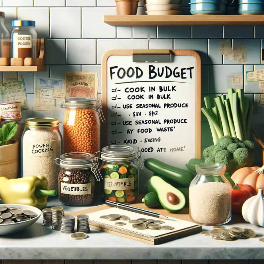 Food budget category